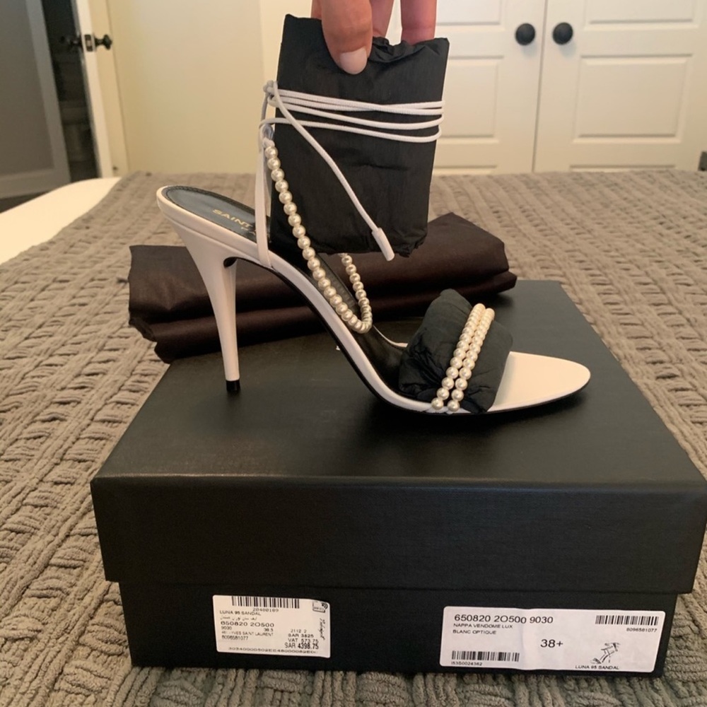 Saint Laurent Pearl Heels - Luna 95